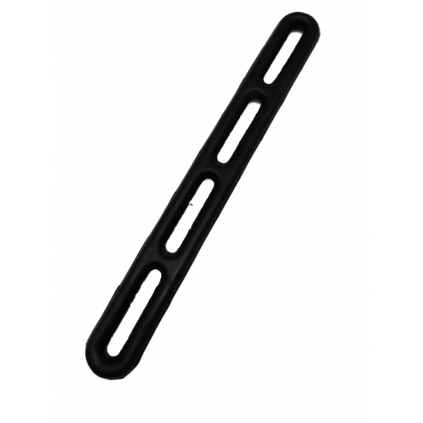 Gummistrop, stigestrop, 270mm. 4 ovale huller