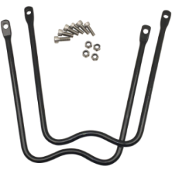 Bagagebre for sadelpind, sort, stl