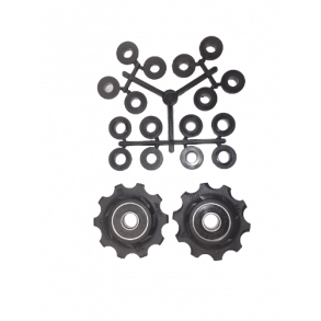 Pulleyhjul. 10 tands. BBB. m/lukket leje