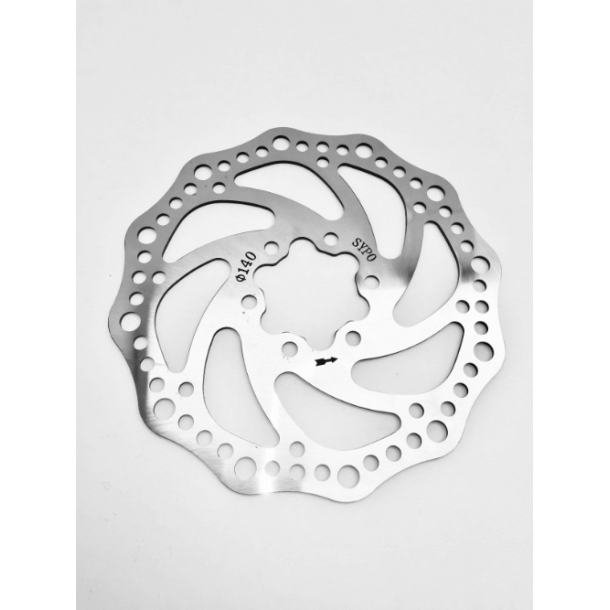 Bremseskive, 140mm. 6 Bolte, CFA