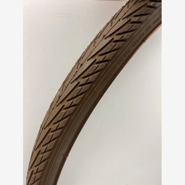 D�k, 700 x 38 (40-622) uden indl�g, Brun, NONAME