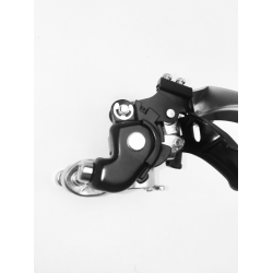 Forskifter, 3x6-7 speed, klamme,FD-TY510, TOURNEY SHIMANO