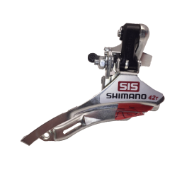 Forskifter, 3x6-7 speed, 34,9 mm. FD-TY10, TOURNEY SHIMANO