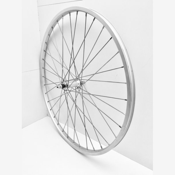 Forhjul, 26" (19-559) RMX flg, fast aksel, 36hul, slv