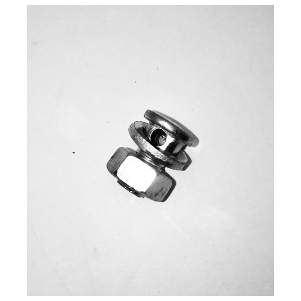 Klemmeskrue, for bremsekabel, 6mm. 1 stk.