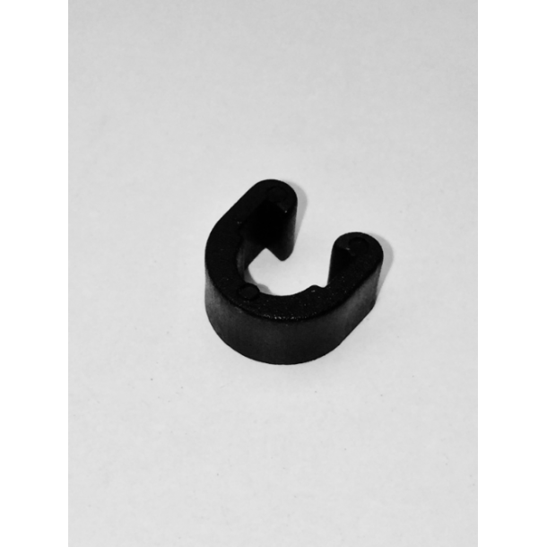 Kabelholder, plast-hestesko, 1 stk.