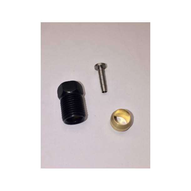 Endenippel, skrering for bremseslange, SHIMANO M596