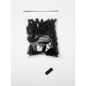 Kabelende, 4mm, Plast, 100 stk. pose.