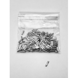 Kabelende, Alu., 200 stk. pose.