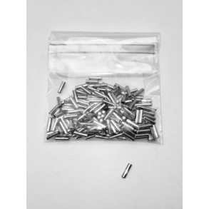 Kabelende, Alu., 200 stk. pose.