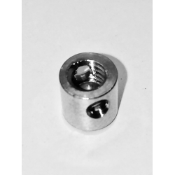 Nippel for knallert kabel, 5,5 x 5,5 mm.