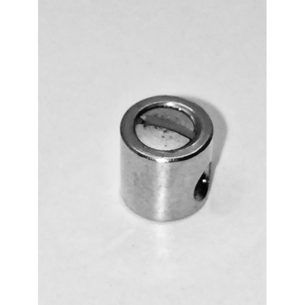Nippel for knallert kabel, 5,5 x 5,5 mm.
