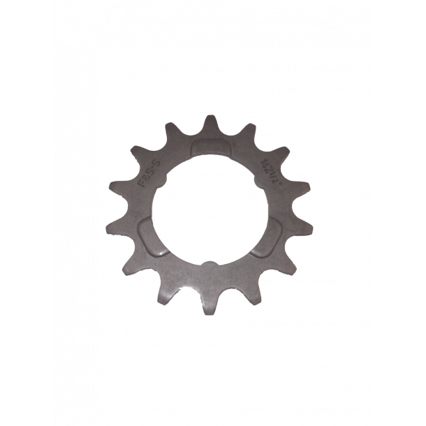 Gearhjul, 14T, Lige.