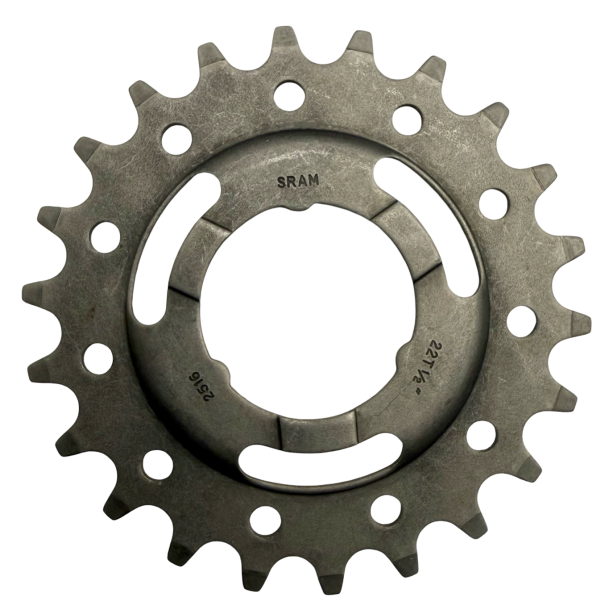 Gearhjul, forkr�blet, 22T, 1/2 � 3/32&Prime;