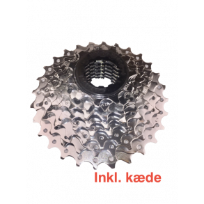 Kassette, 8 speed, 11-28T. Powerpack, SRAM