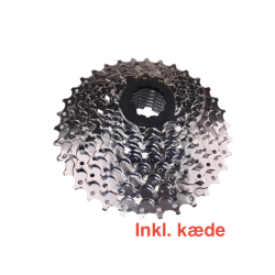 Kassette, 9 Speed, 11-34T. powerpack, SRAM