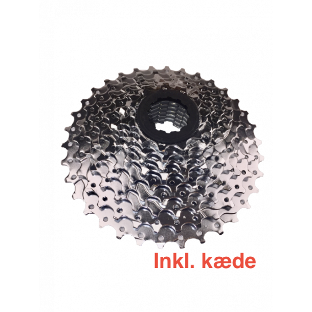 Kassette, 9 Speed, 11-34T. powerpack, SRAM