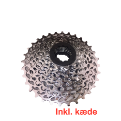 Kassette, 10 Speed. 11-32T. PG1030, powerpack. SRAM
