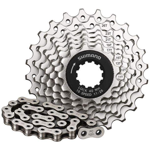 10 speed � 11-26T - SRAM PG-1030 kassette + PC-1031 k�de