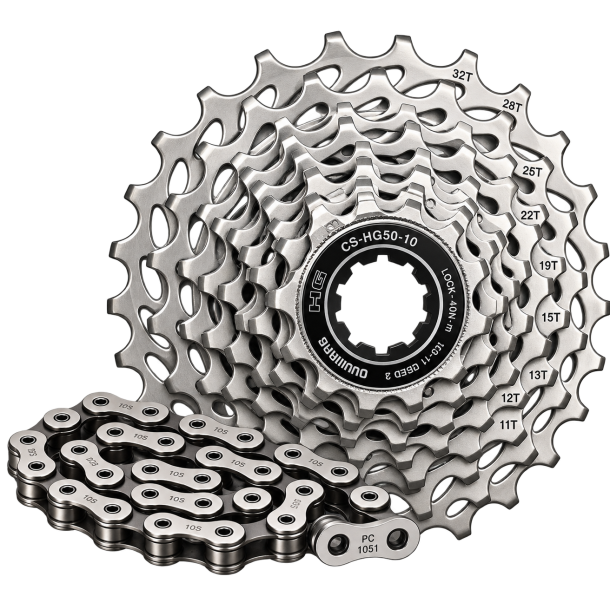  10 speed � 11-32T - SRAM PG-1030 kassette + PC-1031 k�de