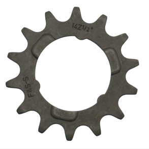Gearhjul, Lige, 14T, 1/2 x 3/32