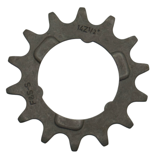 Gearhjul, Lige, 14T, 1/2 x 3/32"