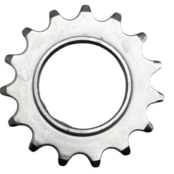 Gearhjul med gevind til fixie � 15T, 1/2 x 1/8"