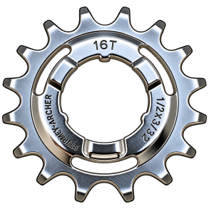 Gearhjul, forkr�blet, 16T, 1/2 � 3/32&Prime;
