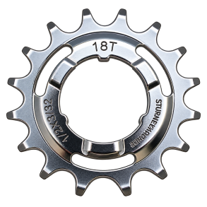 Gearhjul, forkr�blet, 18T, 1/2 � 3/32&Prime;