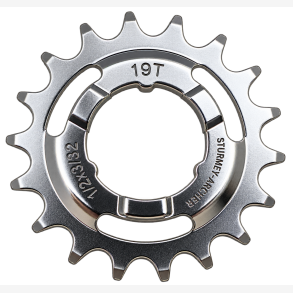 Gearhjul, forkr�blet, 19T, 1/2 � 3/32&Prime;