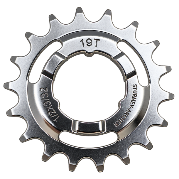 Gearhjul, forkr�blet, 19T, 1/2 � 3/32&Prime;