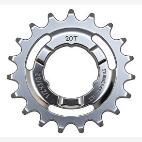 Gearhjul, forkr�blet, 20T, 1/2 � 3/32&Prime;