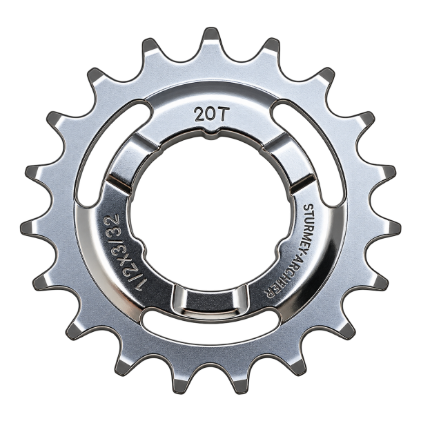 Gearhjul, forkr�blet, 20T, 1/2 � 3/32&Prime;
