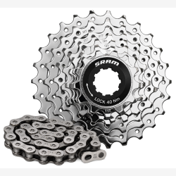 8 speed � 11-28T - SRAM PG830 kassette + k�de
