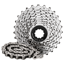 9 speed � 11-28T - SRAM PG-950 kassette + k�de