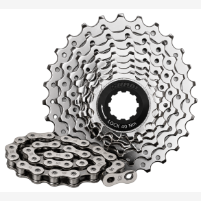9 speed � 11-28T - SRAM PG-950 kassette + k�de