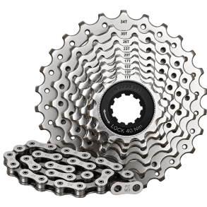  9 speed � 11-34T - SRAM PG-950 kassette + k�de