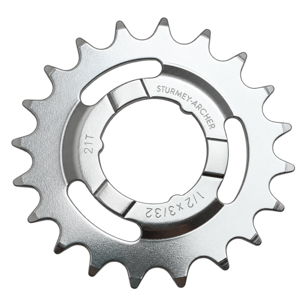 Gearhjul, forkr�blet, 21T, 1/2 � 3/32&Prime;