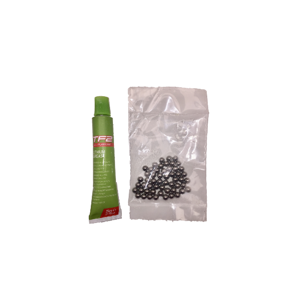 Kugler, lse, 5/32", 54 stk.+ TF2 fedt