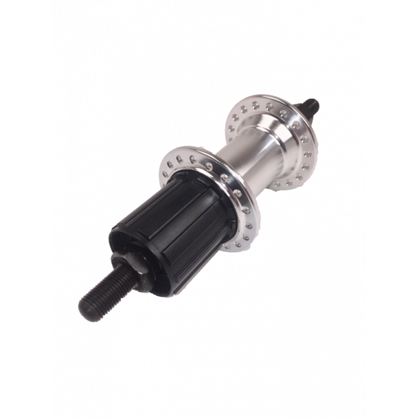 Nav, bag, 8/9 Speed kassette, fast aksel, 36H, slv, Connect C5.0