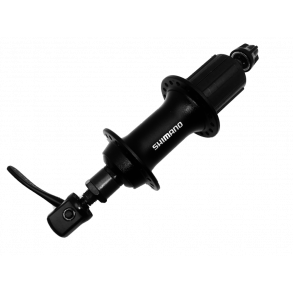 Nav, bag, 8/9/10, speed kassette, 36 Hul, QR, sort, SHIMANO ACERA FH-T3000