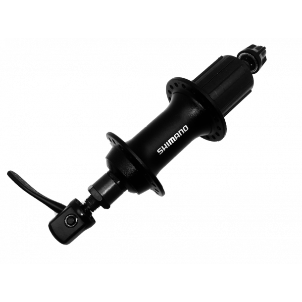 Nav, bag, 8/9/10, speed kassette, 36 Hul, QR, sort, SHIMANO ACERA FH-T3000