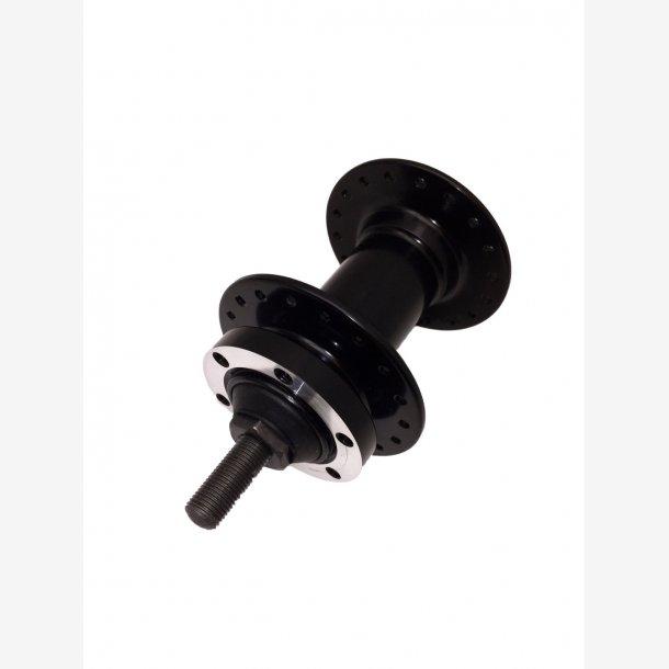 Nav, for, fast aksel, sort, 36H, 6h skivebremse