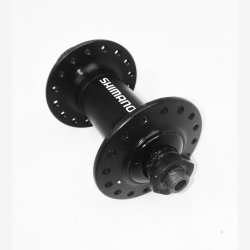 Nav, for, skivebrems center, QR, 32H, sort,  Shimano HB-RM35