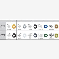 Fikserskive, Sikringsskive, slv R6, SHIMANO NEXUS 4+7+8