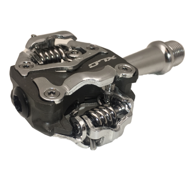 Pedal, 9/16", MTB, Dobbel SPD, gr�/s�lv, XLC PD-S15
