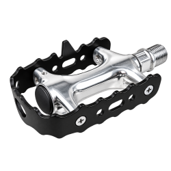Pedaler til MTB � 9/16", sort og s�lv