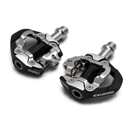 Exustar E-PR50 Race/Gravel-pedaler � SPD med platform