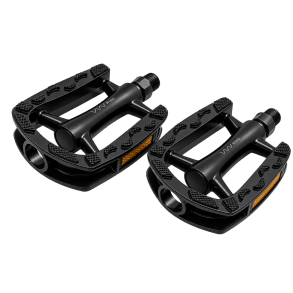 M-WAVE Steady-A7 pedaler � aluminium � sort med reflekser