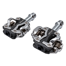 Pedal, 9/16", MTB, Dobbel SPD, gr�/s�lv, XLC PD-S15